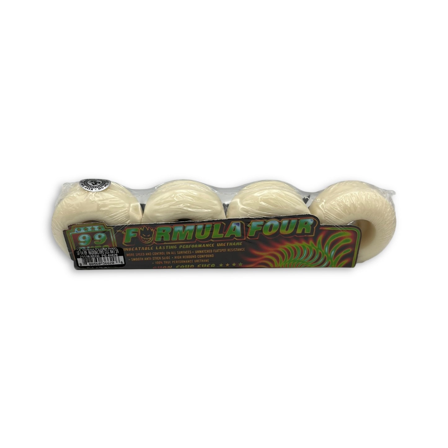 SPITFIRE | Formula Four Radioactive Classics - Skateboard Wheels | 56mm / 99a