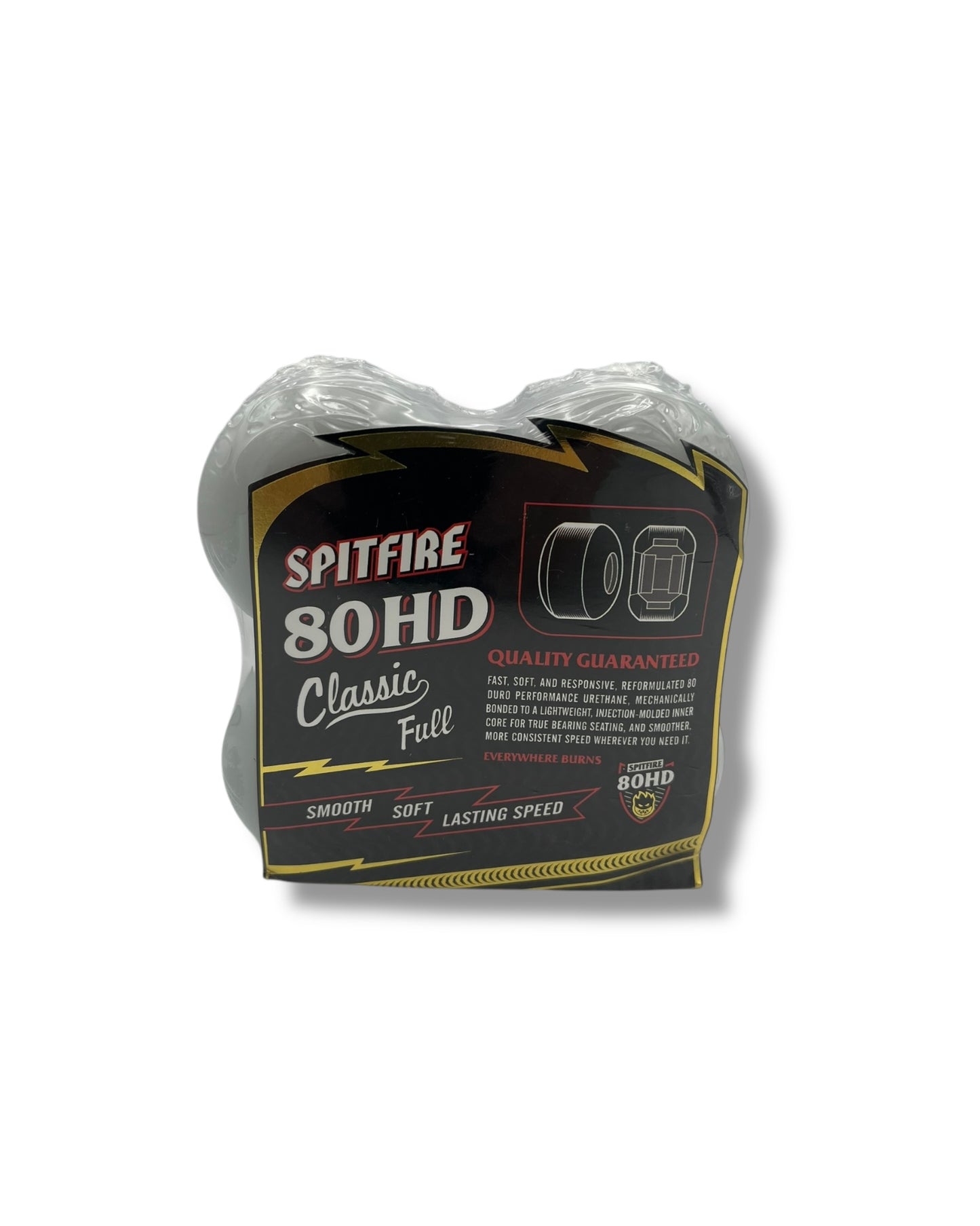 SPITFIRE | 80HD Classic Full Street Cruiser Wheels | 54mm / 58mm