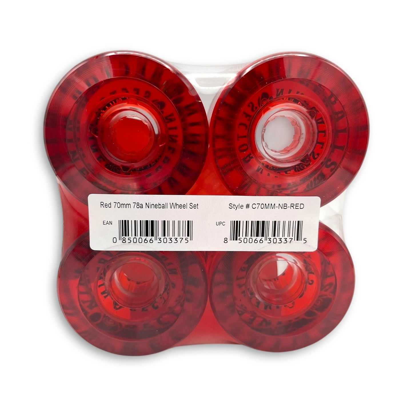 SECTOR 9 | Nineball Cherry Bomb Wheels | 70mm / 78a