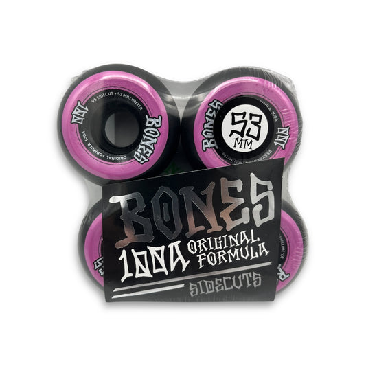 BONES | OG 100s - V5 Sidecut  Black Wheels | 53mm / 100a