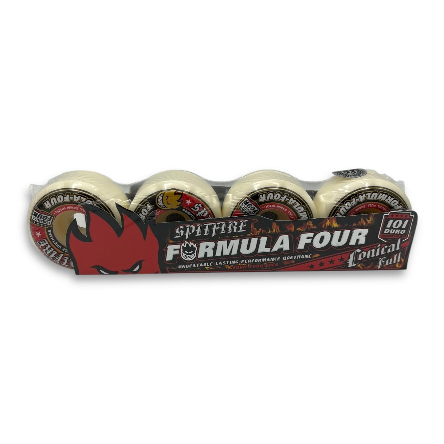 SPITFIRE | Formula Four Conical Full Skateboard Wheels | 53mm / 101a