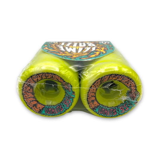SLIME BALLS | Snake Vomits - Green Swirl Wheels | 60mm | 95a
