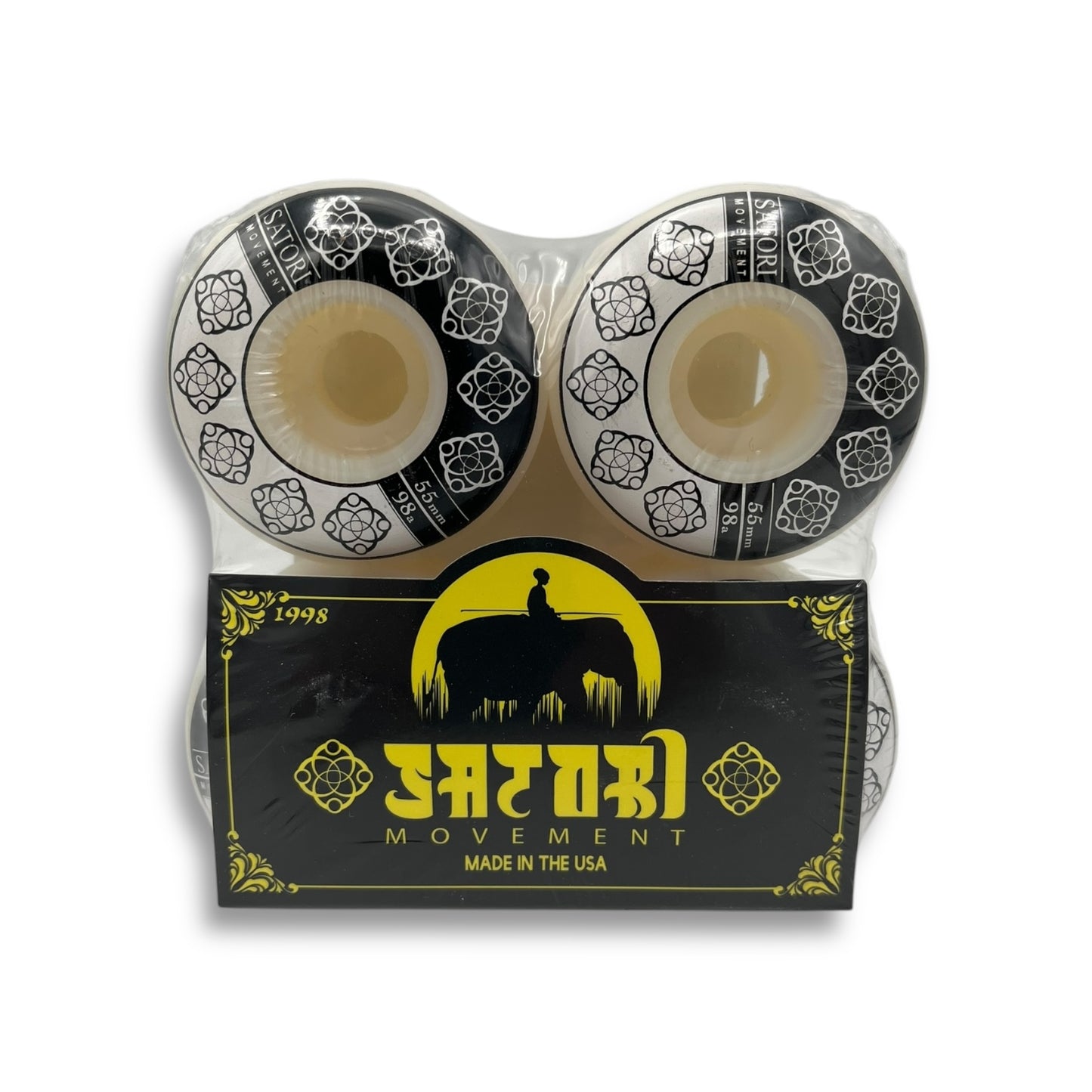 SATORI | Two-Tone Linked Logo Classic Shaped Wheels | 55mm / 98a