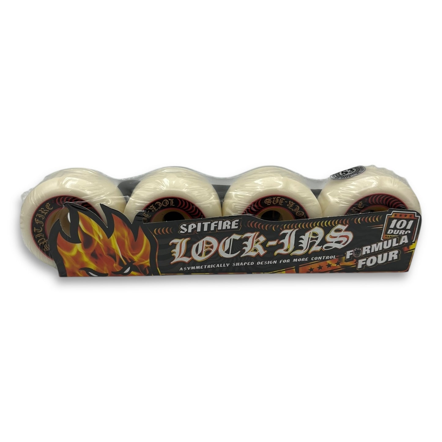 SPITFIRE | Formula Four Lock-In Skateboard Wheels | 53mm / 101
