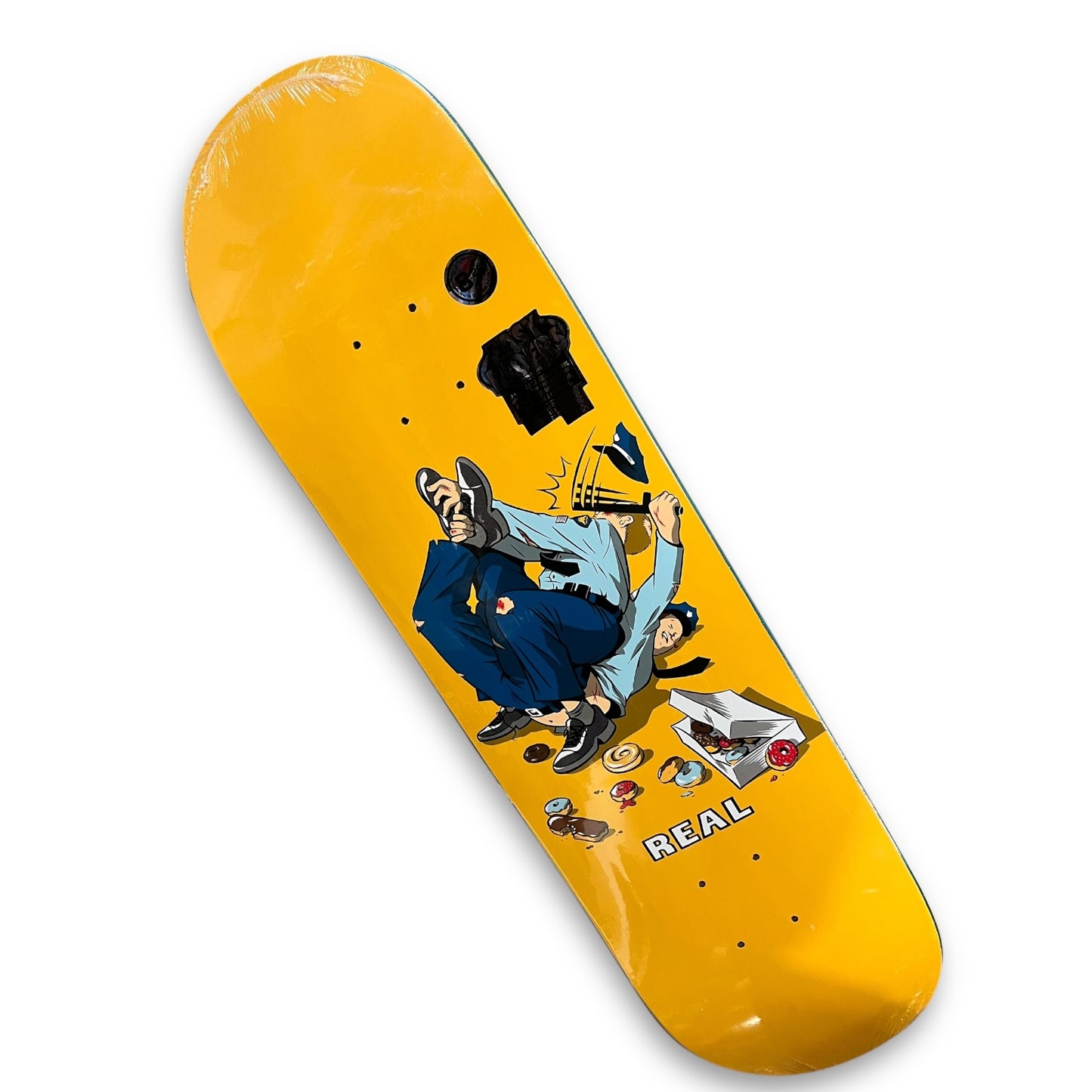 REAL | Double Duty Cop - Pro Skateboard Deck | 8.25"
