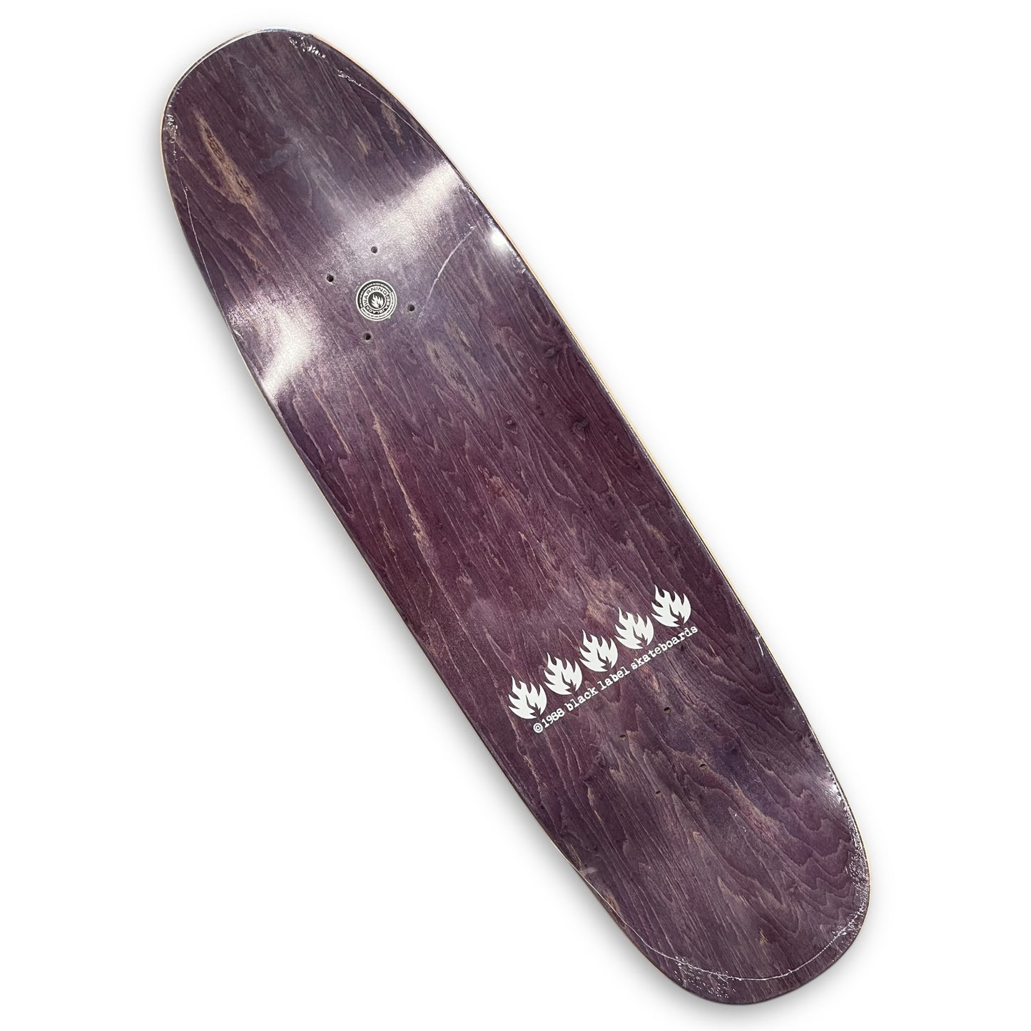 BLACK LABEL | Fire it Up | Omar Hassan Pro Skateboard Deck | 9.25"