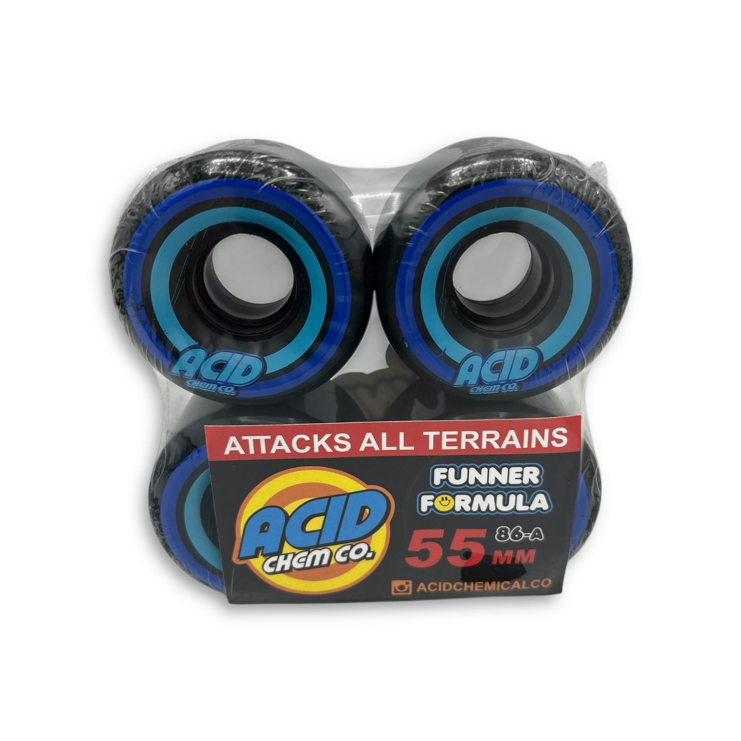 ACID | Pods Filmer Wheels | 53mm / 86a | 55mm /86a