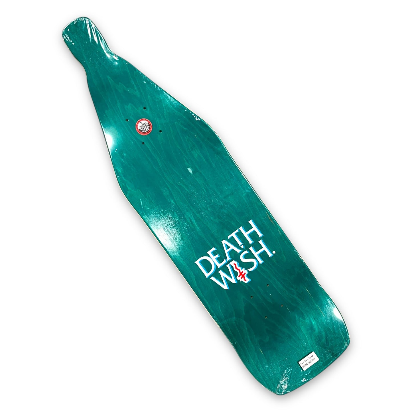DEATHWISH | Crooked 40 oz. Cruiser Deck | 9.0"