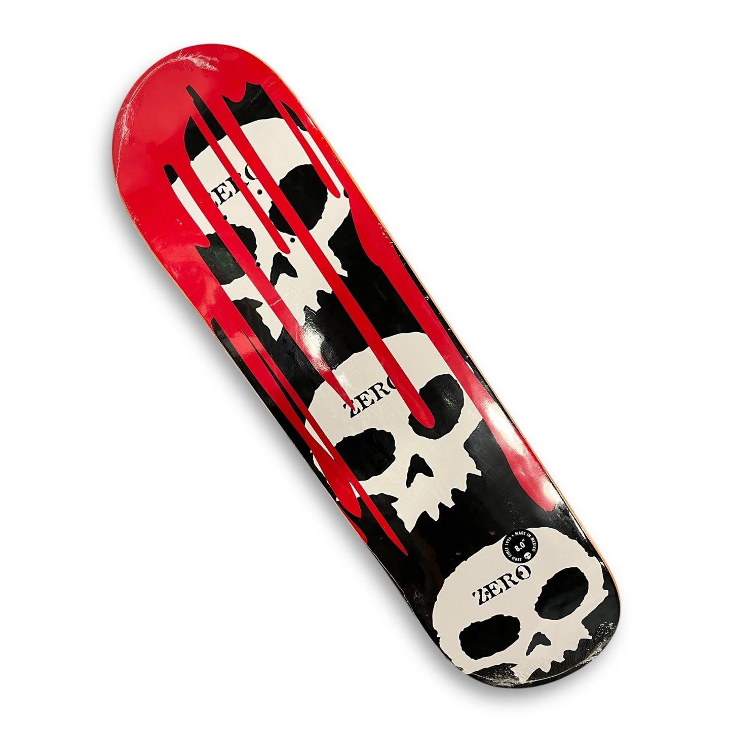 ZERO | 3 Skull Blood - Pro Skateboard Deck | 8.0"