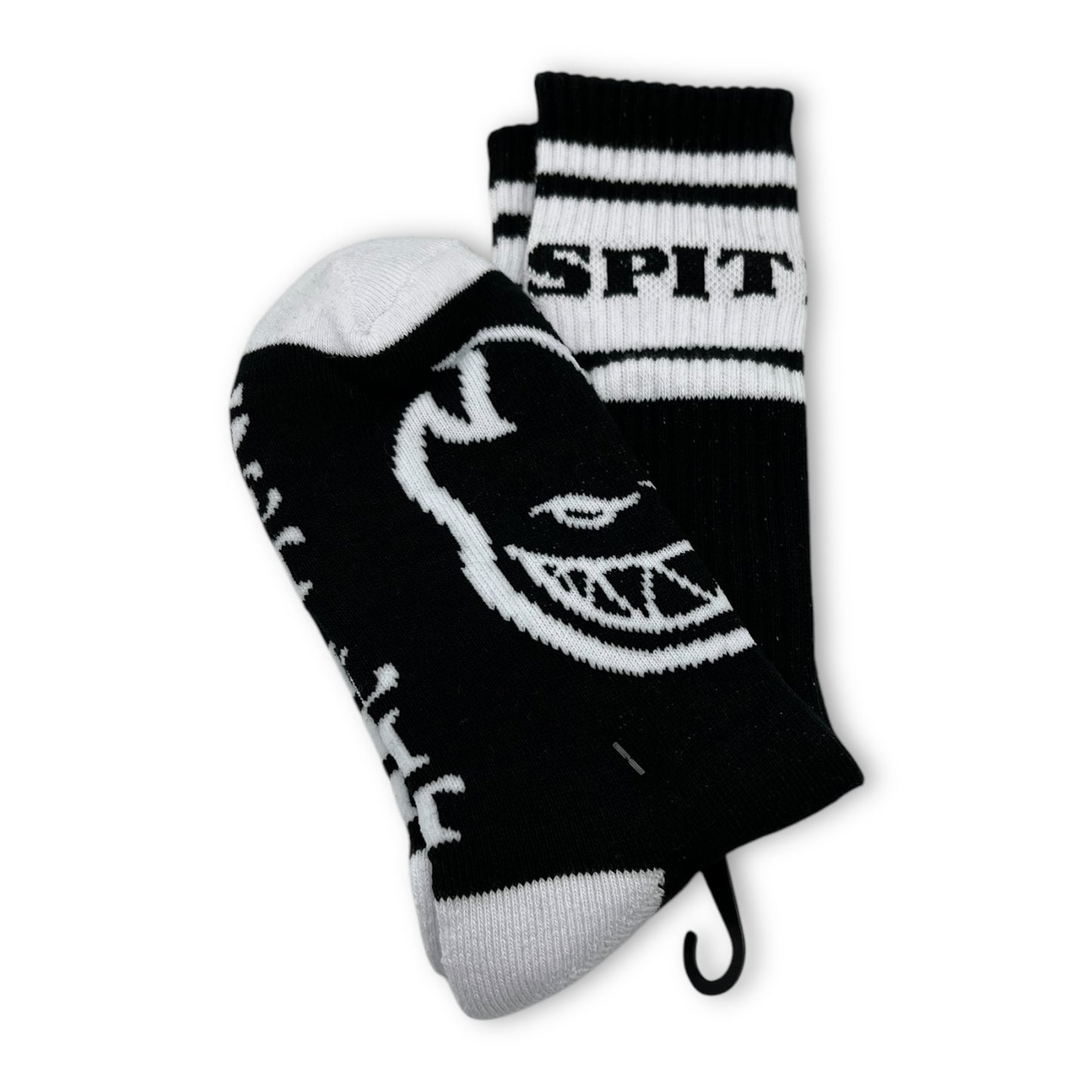 SPITFIRE | Classic 87' Bighead Socks | White / Black