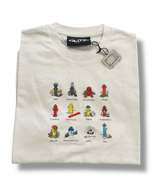 WKND | Hydrant Tee | White