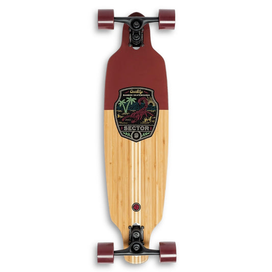 SECTOR 9 | Shoots Stinger - Drop-Thru Longboard Complete | 33.5