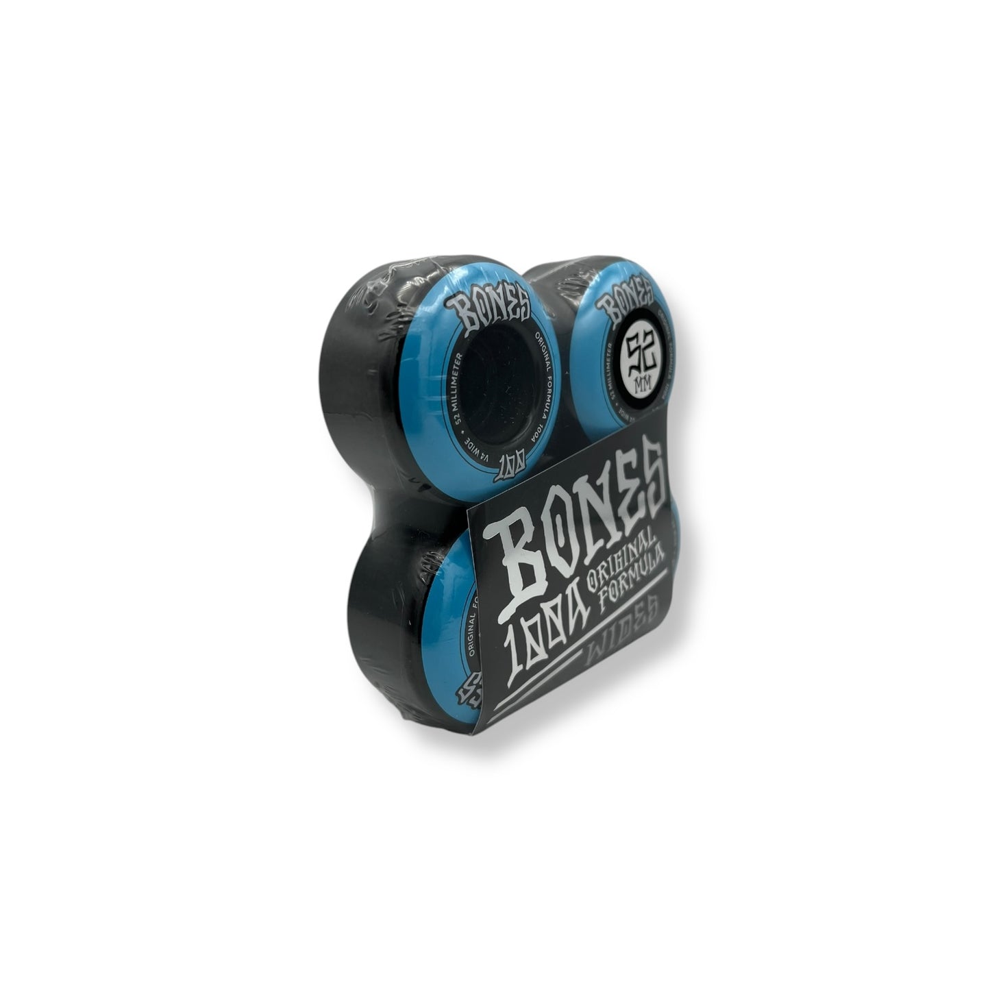 BONES | OG 100s - V5 Sidecut Black Wheels | 52mm / 100a