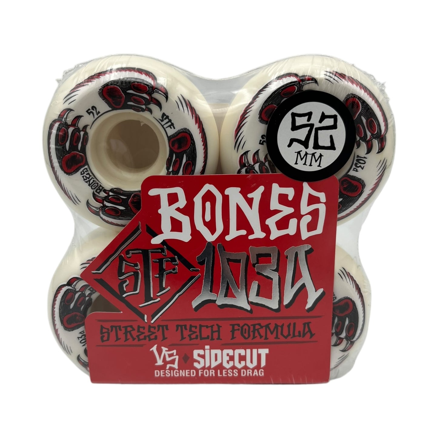 BONES | Kitty Twister - STF Sidecut Wheels | V5 | 52mm / 103a