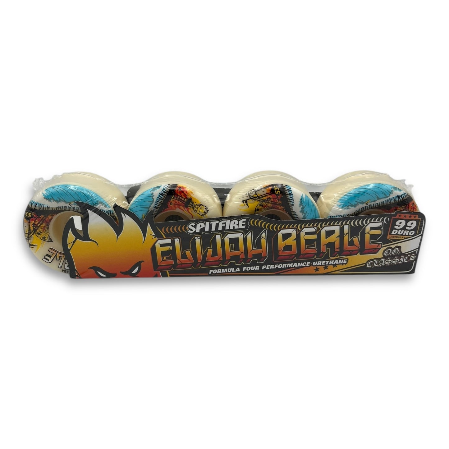 SPITFIRE | Formula Four Heatwave Elijah Berle Pro Skateboard Wheels | 53mm / 99a