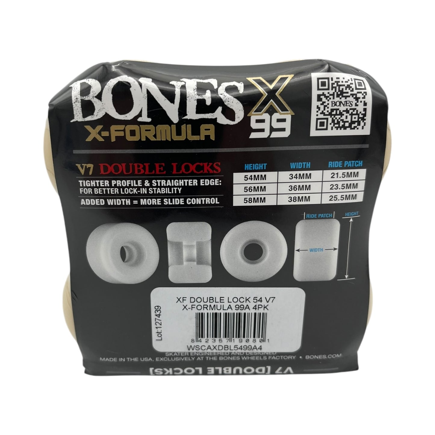 BONES | X-Formula Double Locks V7 | 54mm / 99a
