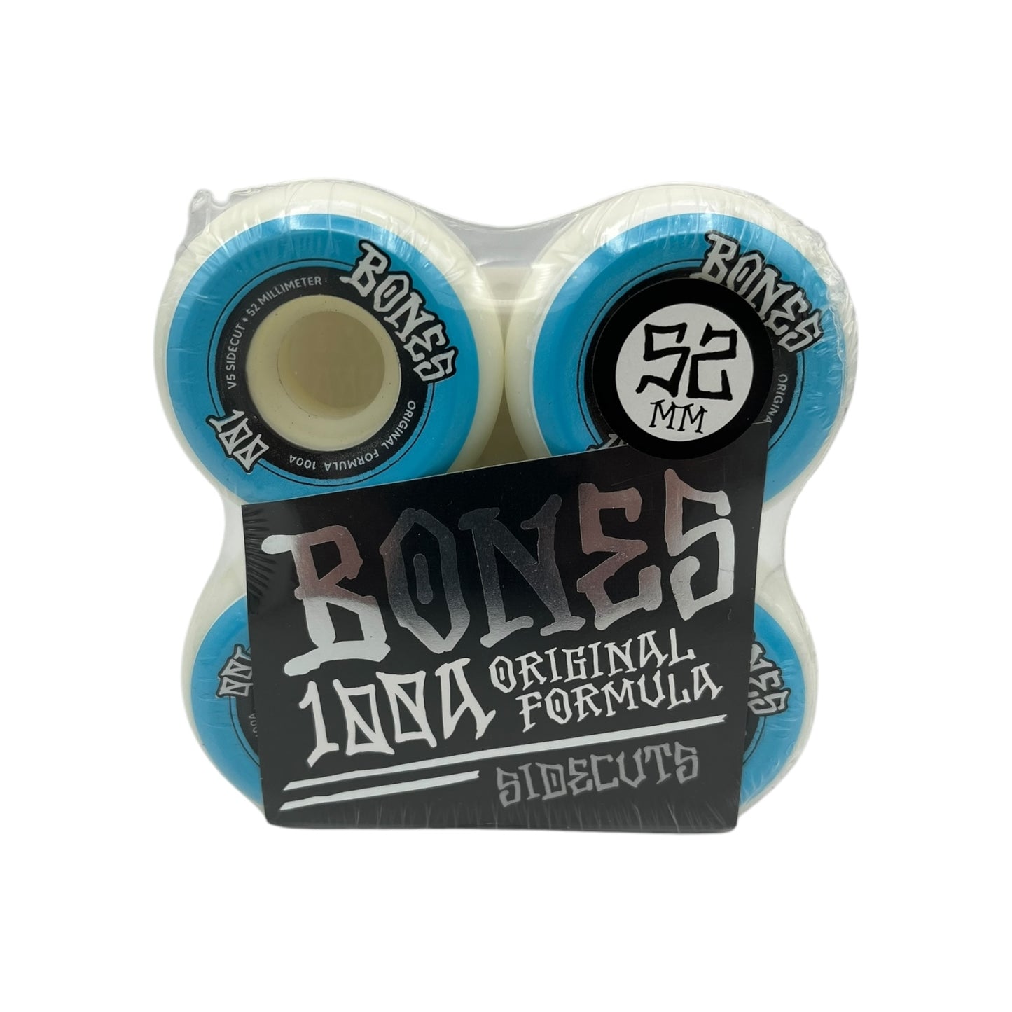 BONES | OG 100s - V5 Sidecut White Wheels | 52mm / 100a