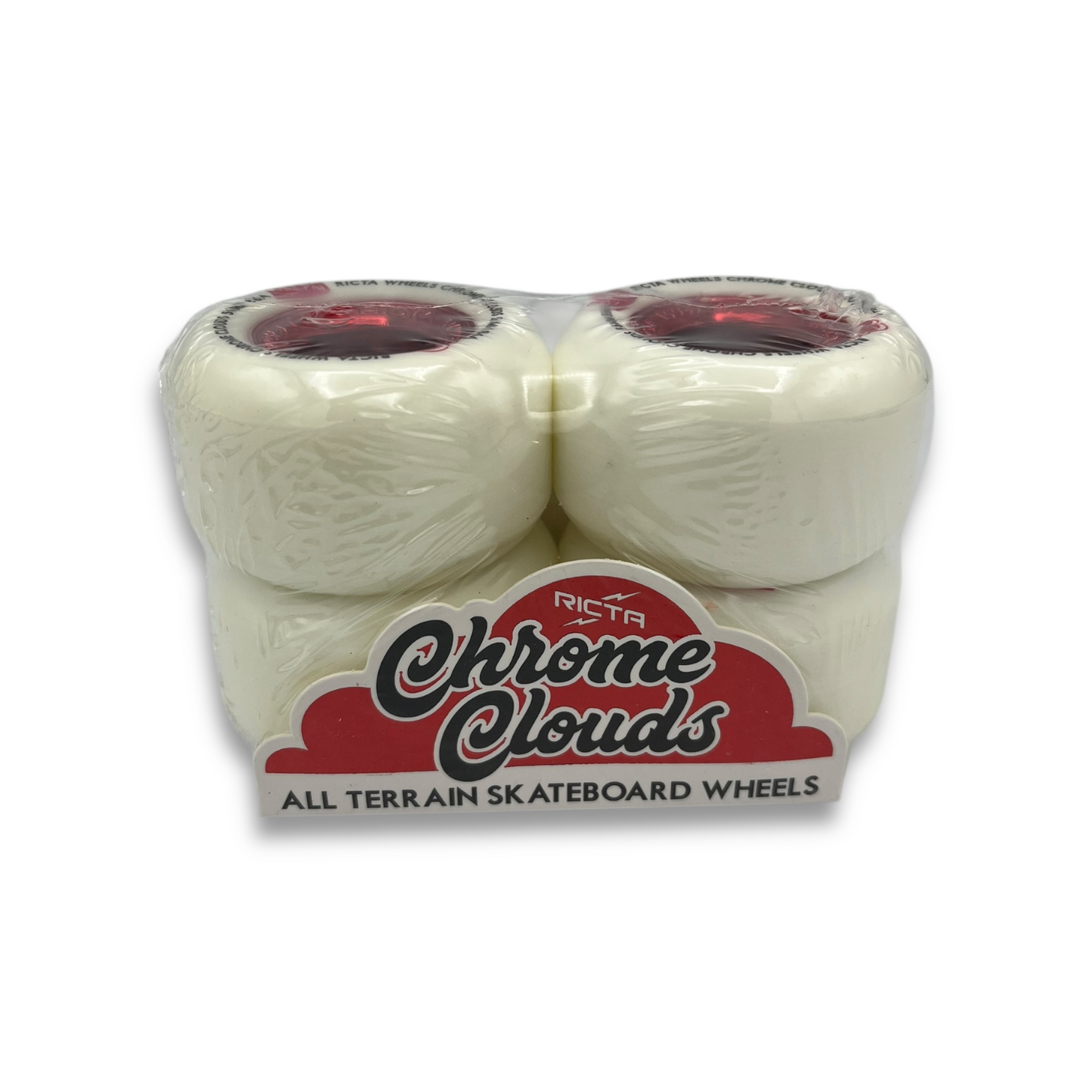 RICTA | Cloud Street Cruiser Wheels | 56mm / 86a - Red Core