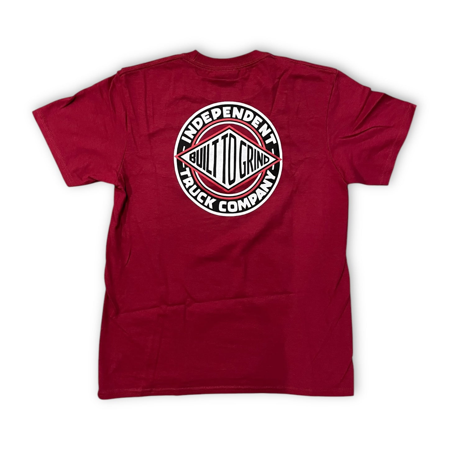 INDEPENDENT | Built to Grind - Short Sleeve Youth T-Shirt | Cardinal Red