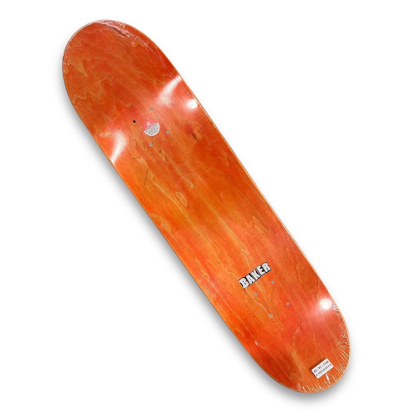 BAKER | Roses | Throwback Spanky Pro Skateboard Deck | 8.25"