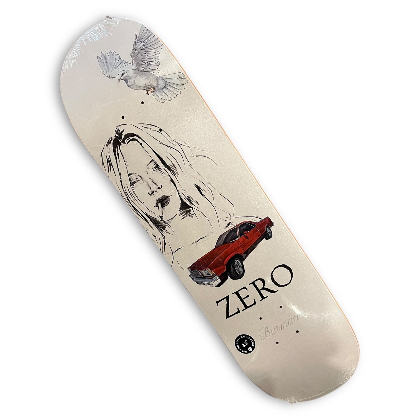 ZERO | Fast Times - Burnman Pro Skateboard Deck | 8.5