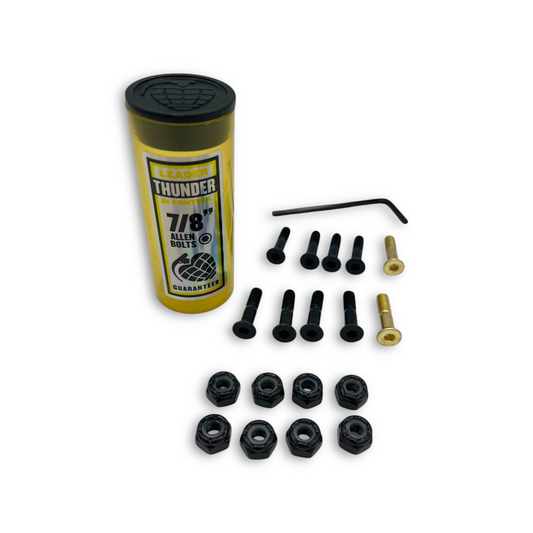 THUNDER | Gold Allen Bolts Hardware Set | 7/8"
