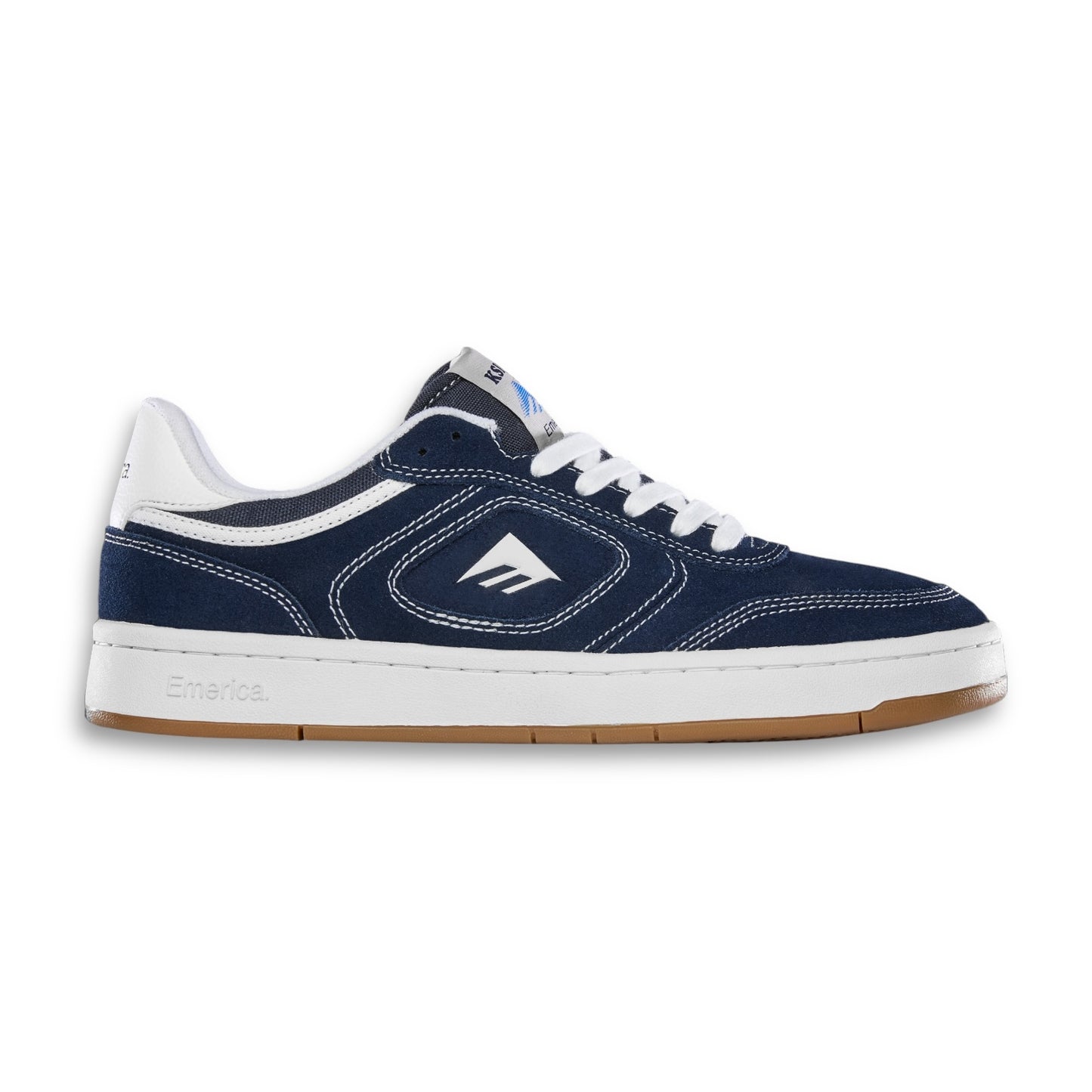 EMERICA | KSL III - Pro Skate Shoe | Navy / Tan