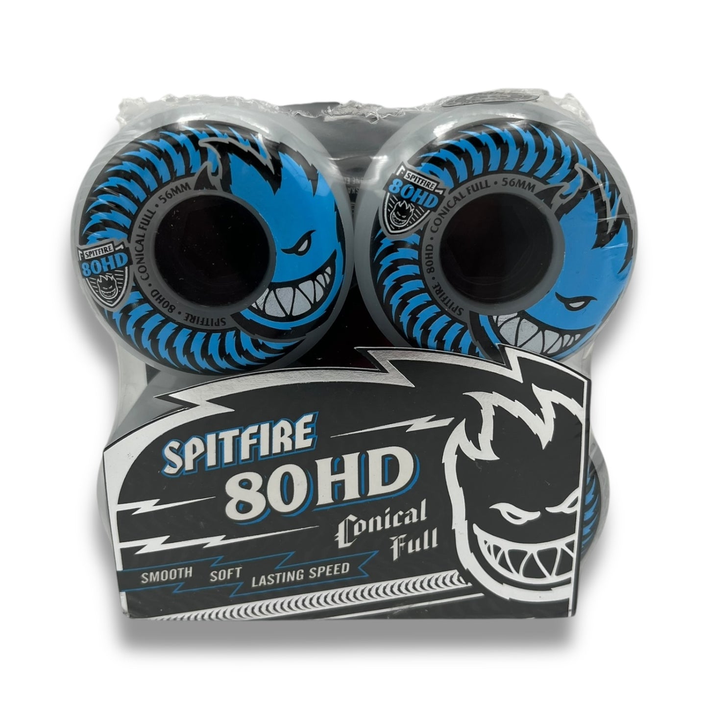 SPITFIRE | 80HD Conical Full Street Cruiser Wheels | 54mm / 56mm