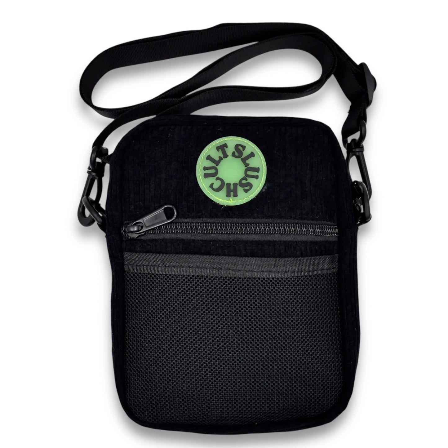 SLUSHCULT | Anywhere Side Bag Corduroy | Black