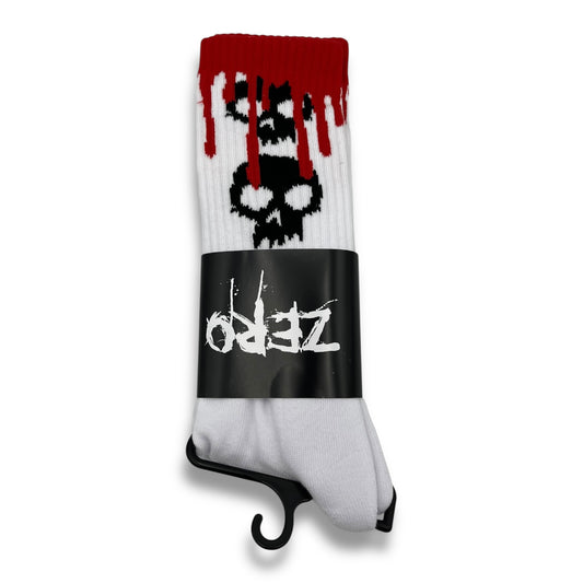 ZERO | 3 Skull Blood Socks