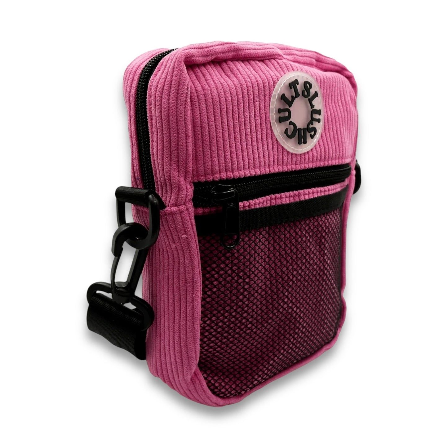SLUSHCULT | Anywhere Side Bag Corduroy | Bubble Gum