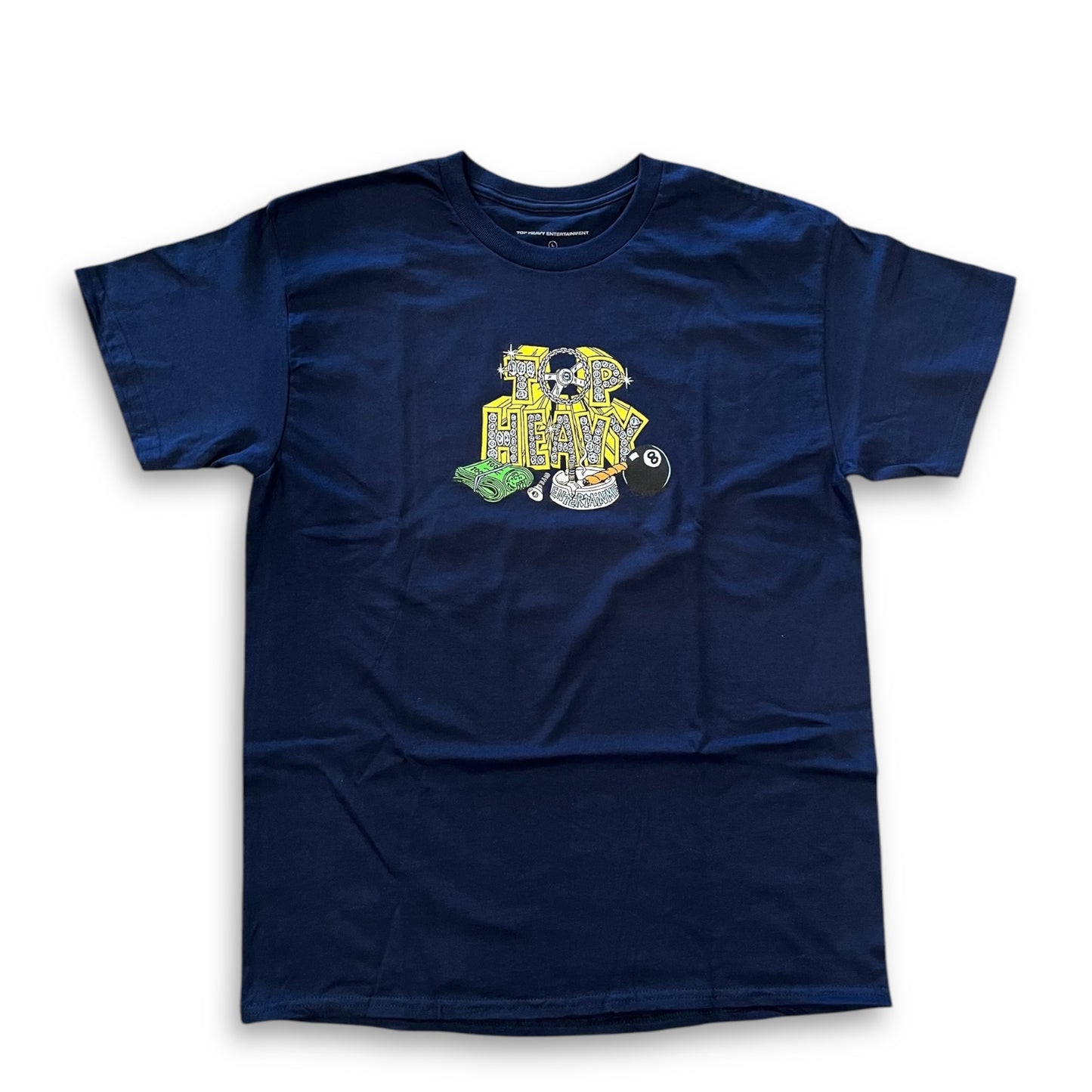 TOP HEAVY ENTERTAINMENT | Payday Tee | Navy