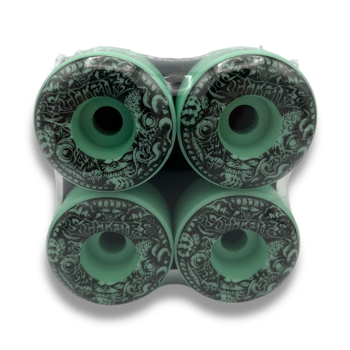 SPITFIRE | Formula Four Demongate Glow Skateboard Wheels | 54mm / 99a