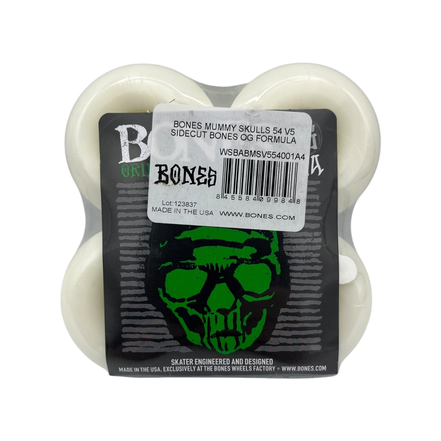 BONES | OG 100s - Mummy Skull V5 Sidecut | 54mm / 100a