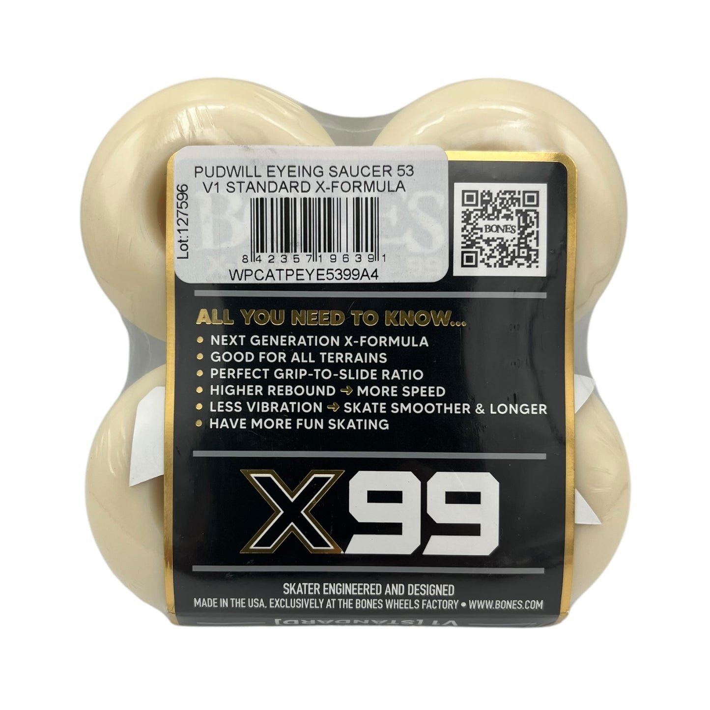 BONES | Eyeing Saucer - X-Formula V1 | 53mm / 99a