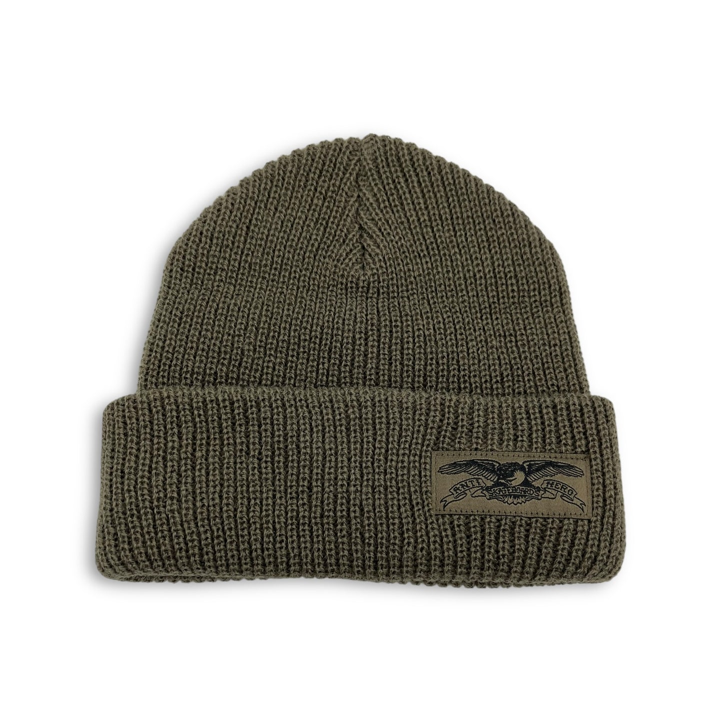ANTI-HERO | Eagle Cuff Beanie | Army Green