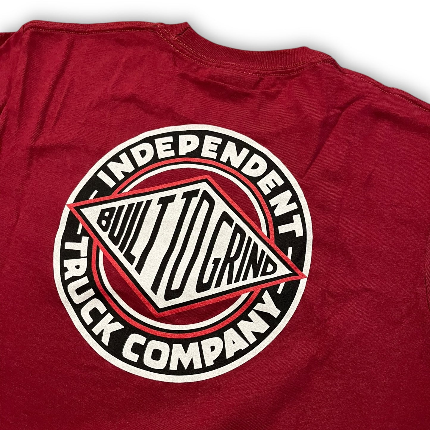 INDEPENDENT | Built to Grind - Short Sleeve Youth T-Shirt | Cardinal Red