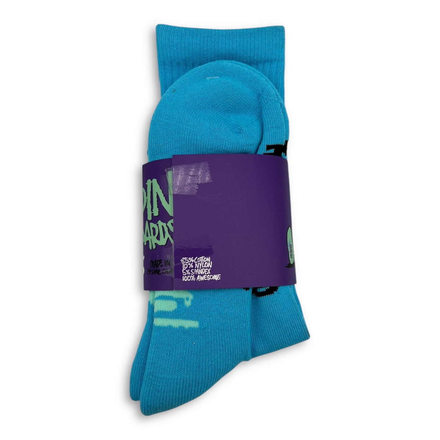 HEROIN | Big Egg Cyan Socks