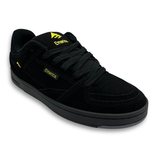 EMERICA | Mute - Skate Shoe | Black / Yellow