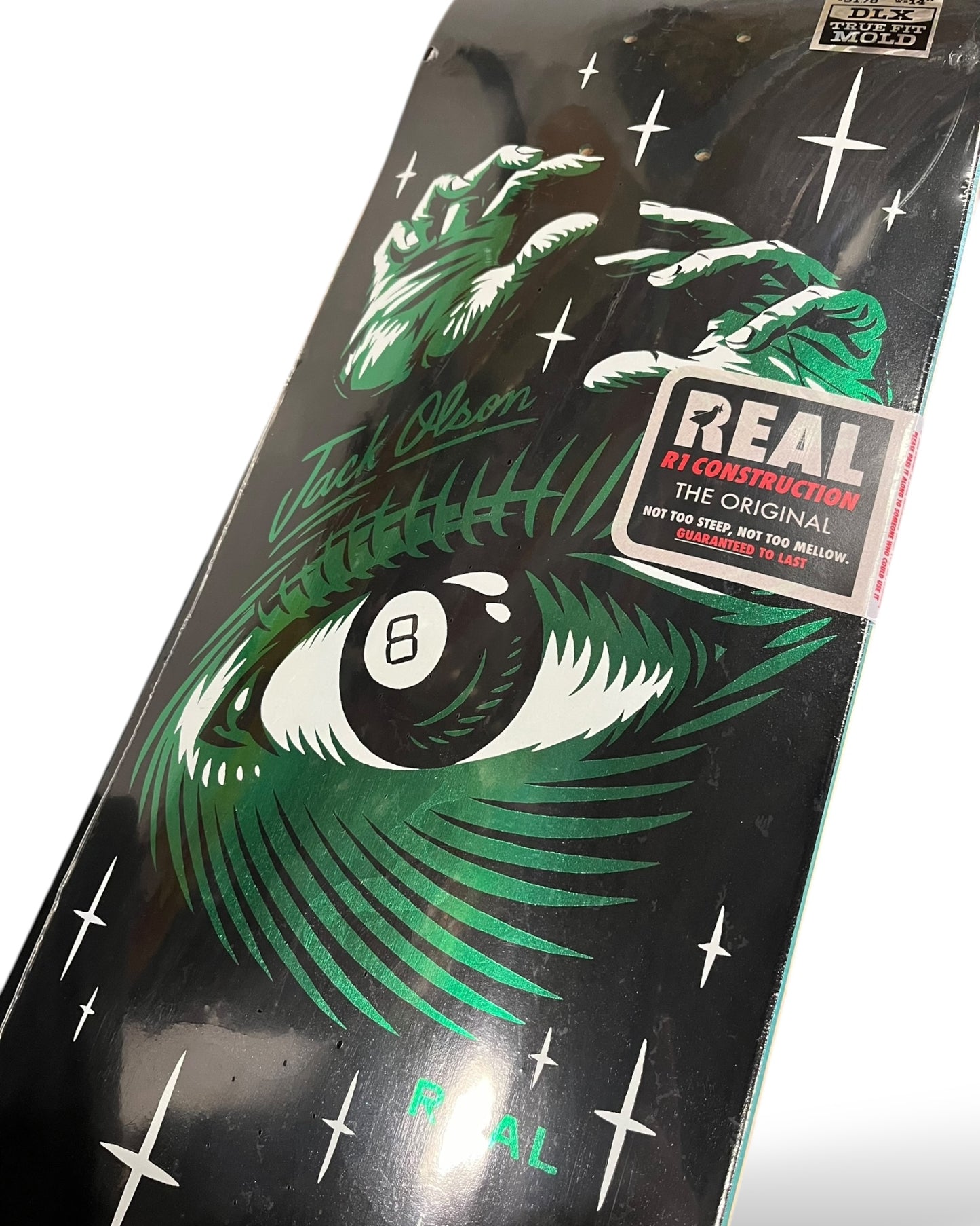REAL | ALL SEEING | Jack Olson Pro Skateboard Deck | 8.38"