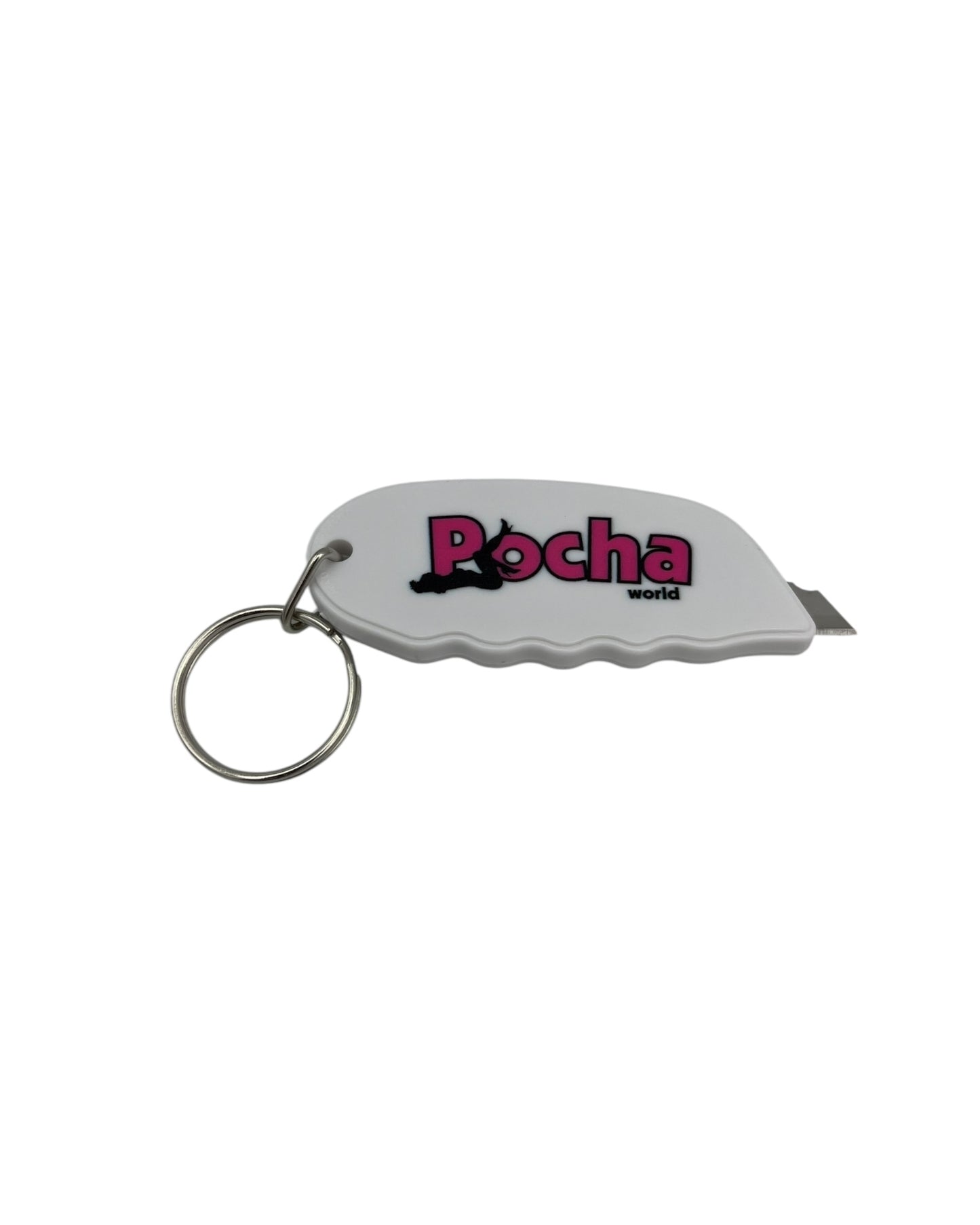 POCHA WORLD | Retractable Razorblade Keychain