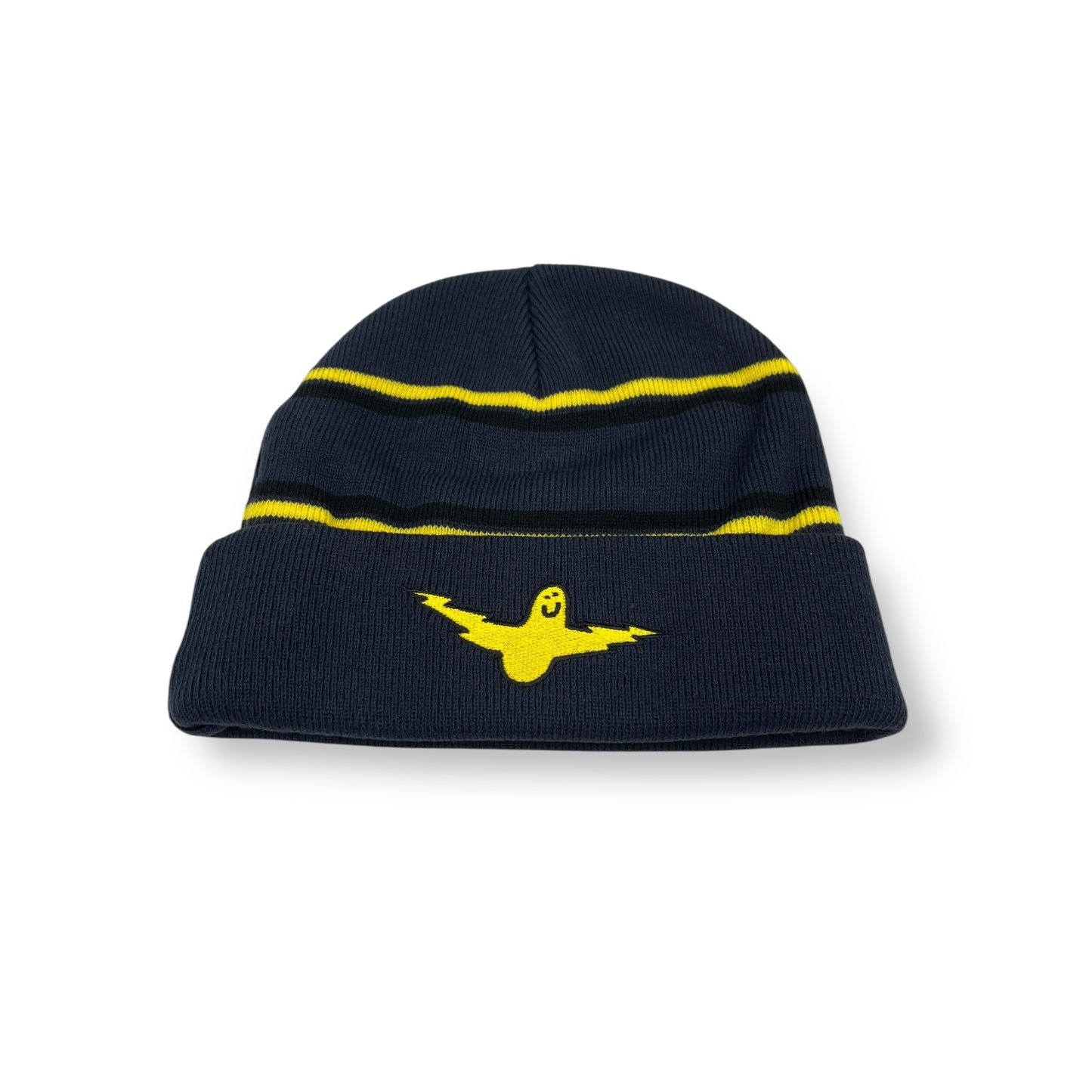 KROOKED | Lightning Bird Cuff Striped Beanie