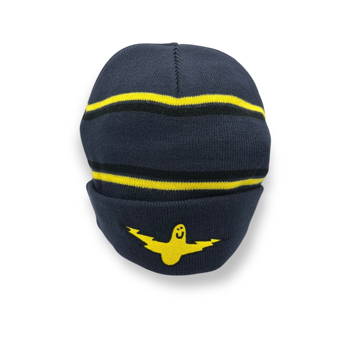 KROOKED | Lightning Bird Cuff Striped Beanie