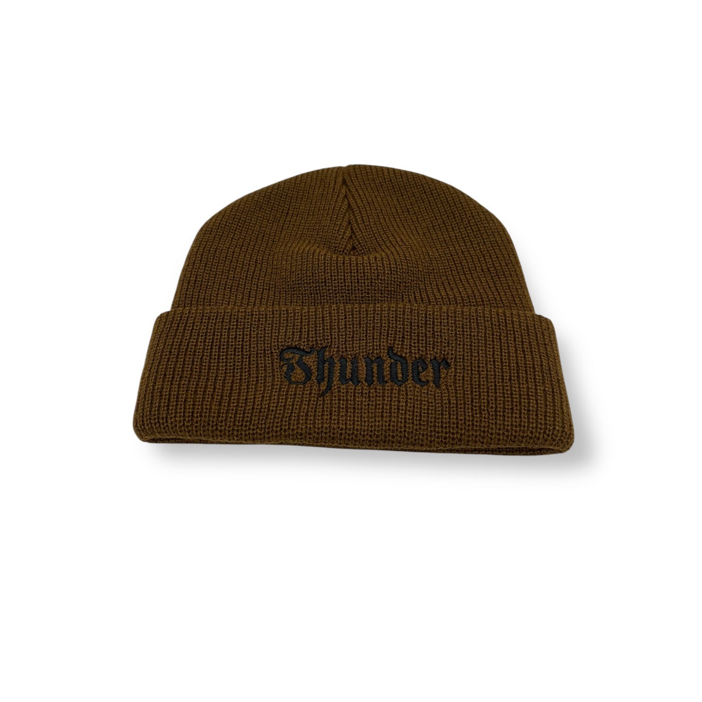 THUNDER | Script Logo | Brown