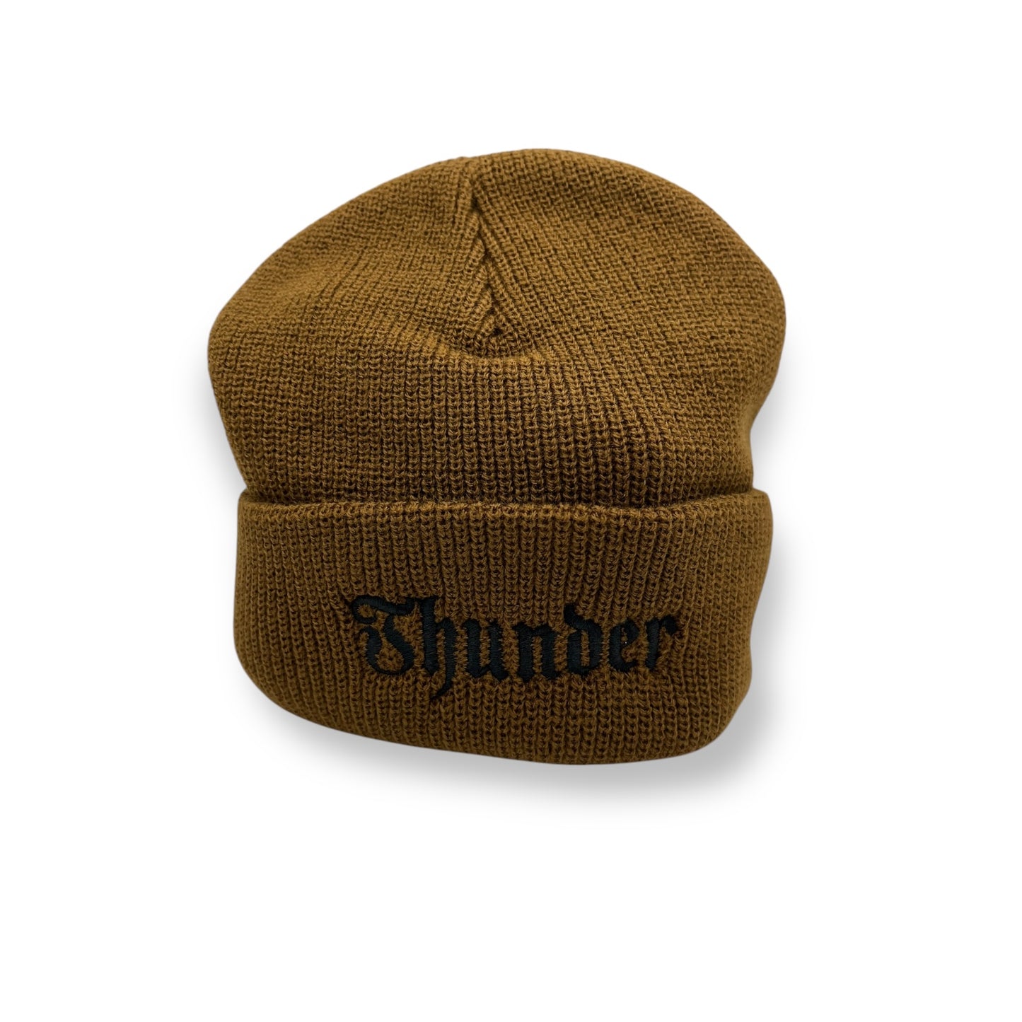 THUNDER | Script Logo | Brown