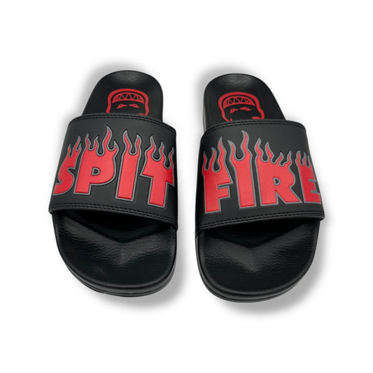 SPITFIRE | Demonseed Slides | Black & Red