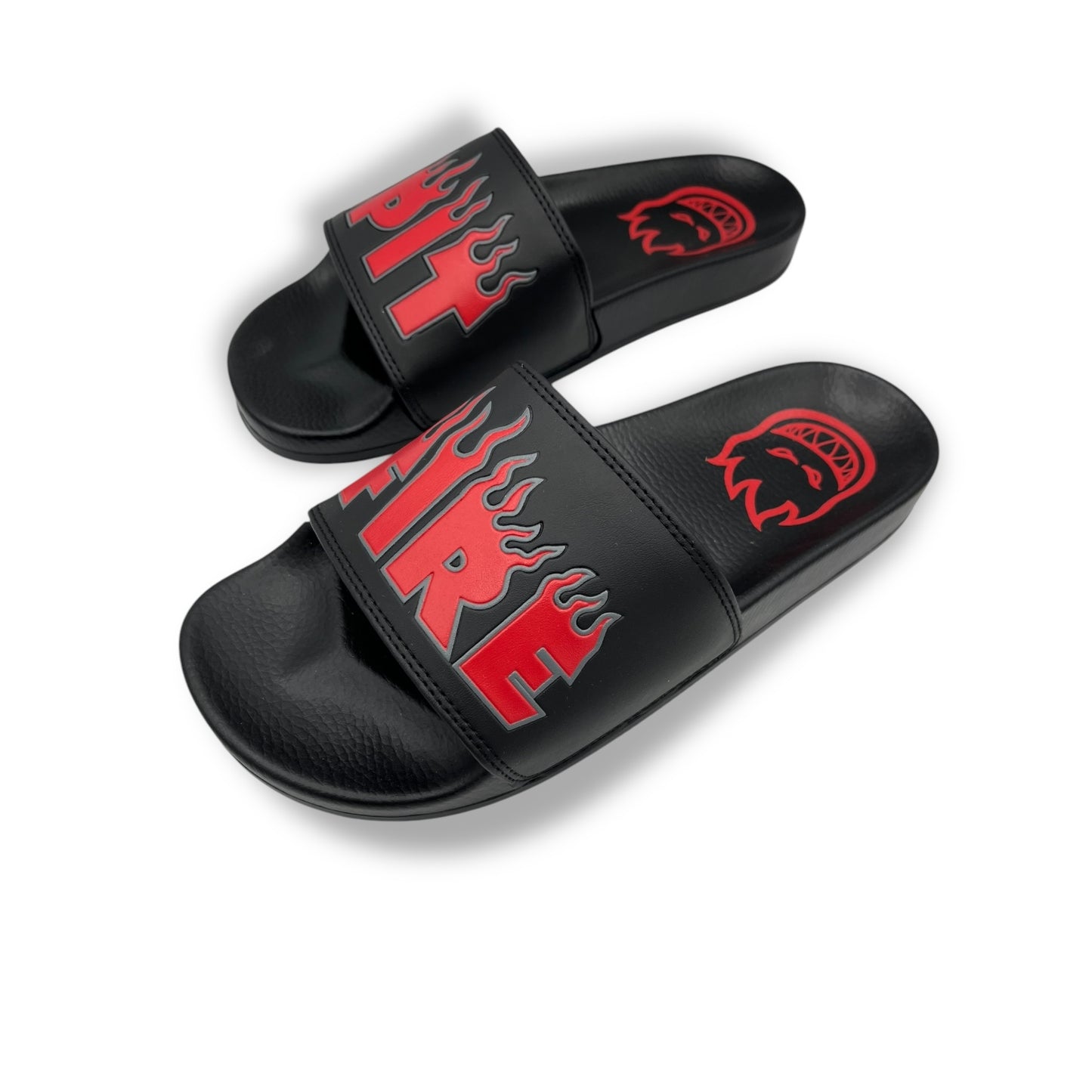 SPITFIRE | Demonseed Slides | Black & Red