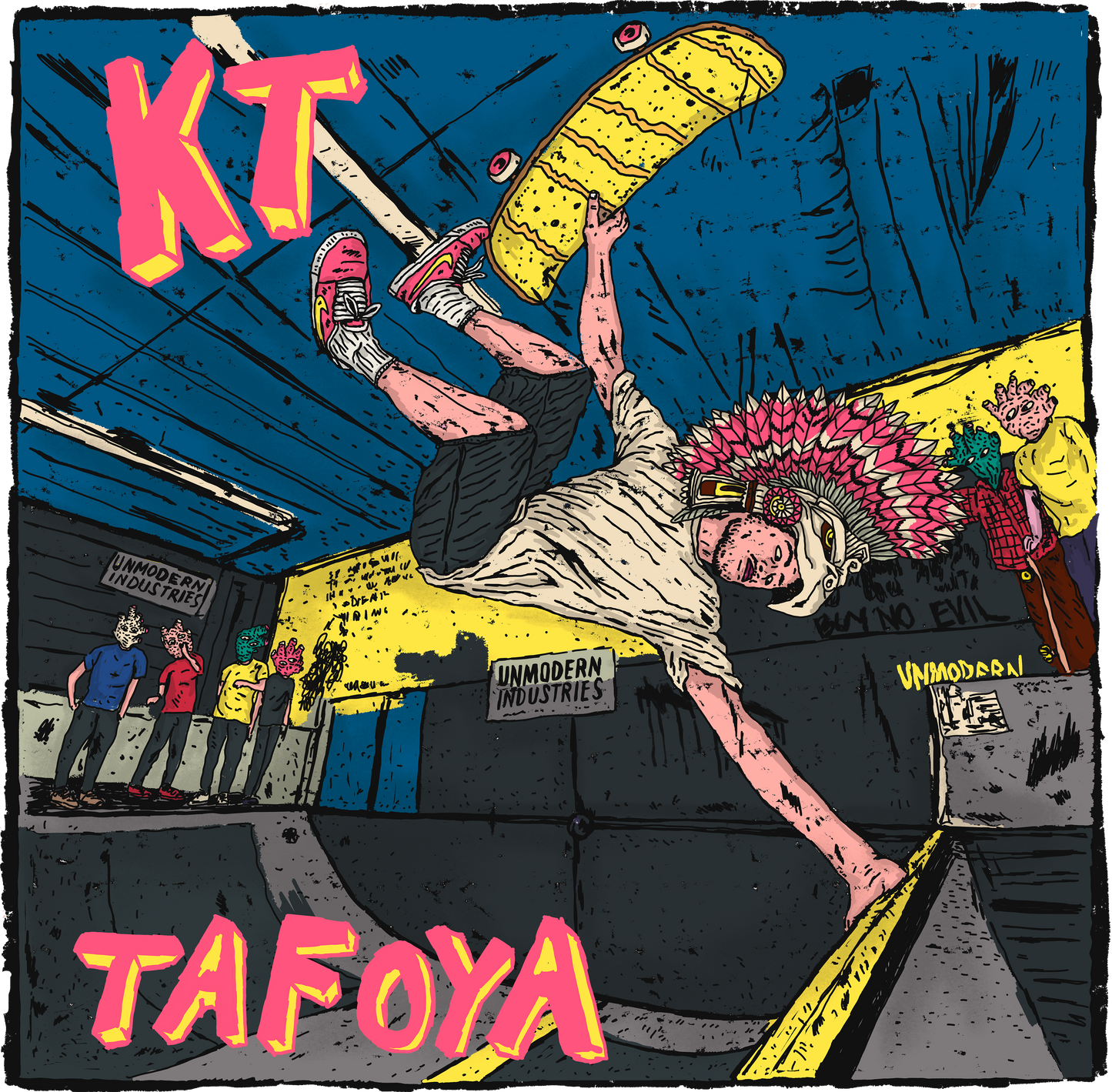 UNMODERN | KT_TAFOYA Memorial Shirt | White