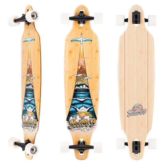 SECTOR 9 | Lookout Take Off | Drop Through Longboard | 41"
