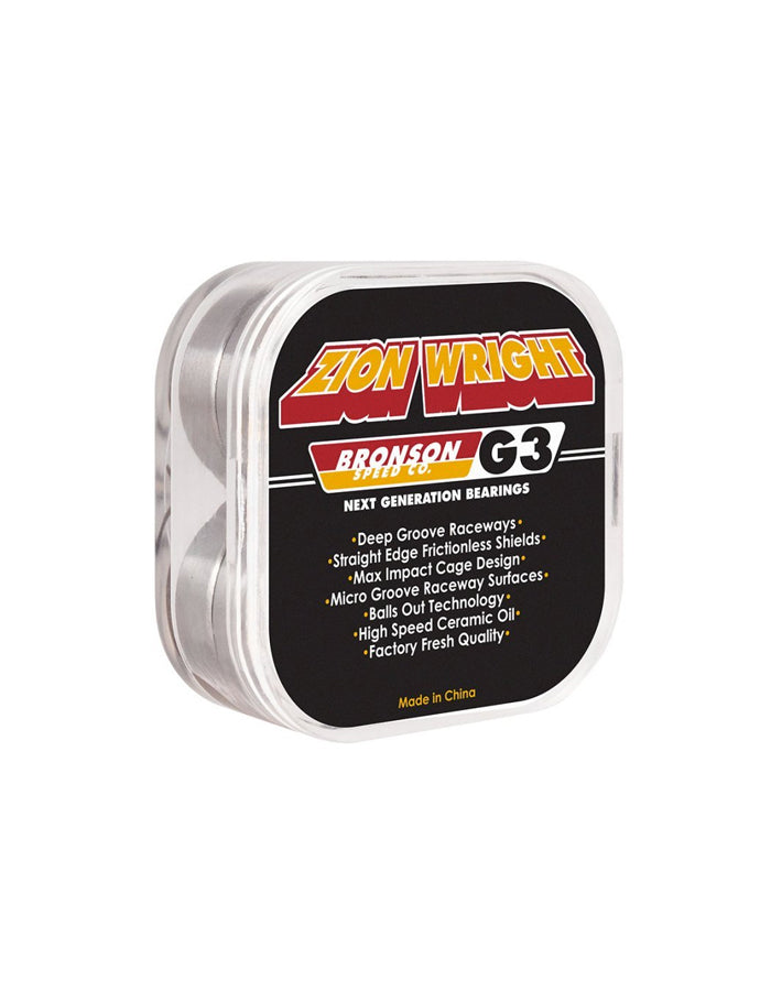 BRONSON SPEED Co. | Zion Wright G3 Bearings